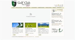 Desktop Screenshot of golfrubianes.com